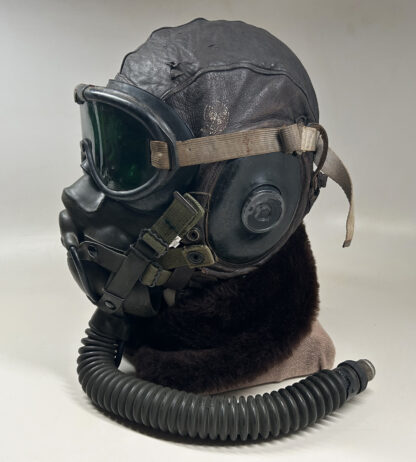 Complete WWII U.S. Army Flight Helmet Set for Fighter Pilot - Image 5