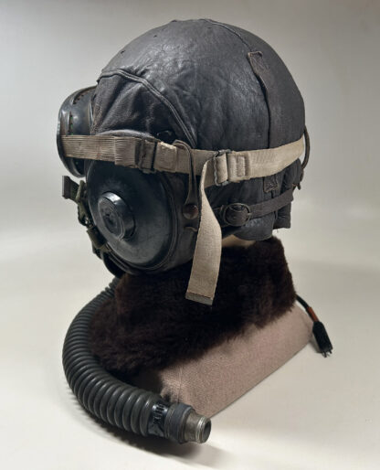 Complete WWII U.S. Army Flight Helmet Set for Fighter Pilot - Image 6