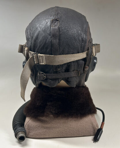 Complete WWII U.S. Army Flight Helmet Set for Fighter Pilot - Image 8