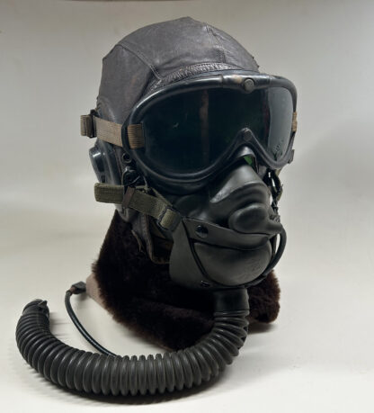 Complete WWII U.S. Army Flight Helmet Set for Fighter Pilot - Image 10