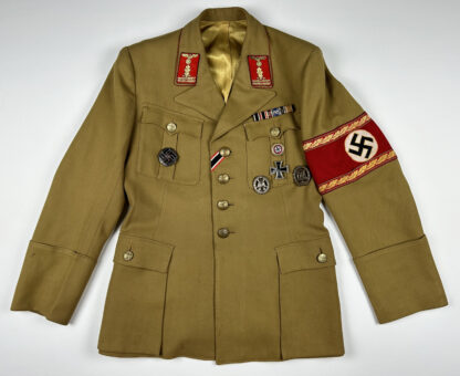 VERY RARE Gau Level NSDAP Political Leader Uniform Grouping - Image 2