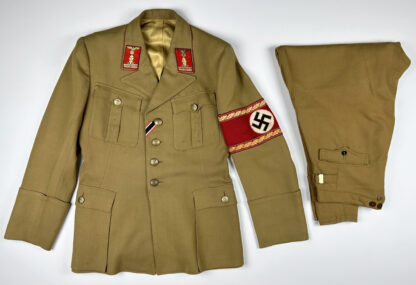 VERY RARE Gau Level NSDAP Political Leader Uniform Grouping