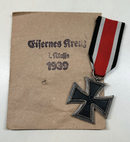 1939 Iron Cross 2nd Class (EK2) w/ Packet – (Rudolf Souval, Wien)