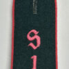 Early M36 Shoulderboard for Schutzen Panzer Regiment 1 – (RARE)