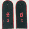 RARE Heer (Army) M36 Shoulderboard Set for (Panzer Schützen Regiment 3)