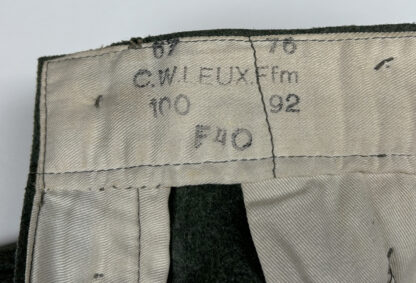 MINT 1940 Dated M43 Army/Waffen-SS Breeches - Image 17