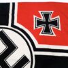 Large Navy (Kriegsmarine) Marked Battle Flag ‘Kriegsflagge’ 3m×5m - Image 10