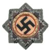 Cloth Heer/Waffen-SS German Cross in Gold (DKIG) - (Hermann Schmuck & Cie)