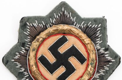 Cloth Heer/Waffen-SS German Cross in Gold (DKIG) - (Hermann Schmuck & Cie) - Image 3