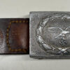 Early 1938 Luftwaffe Belt Buckle w/ Airfield Marking - (Franz Reischauer)