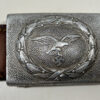 Early 1938 Luftwaffe Belt Buckle w/ Airfield Marking - (Franz Reischauer) - Image 3