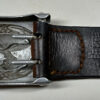Early 1938 Luftwaffe Belt Buckle w/ Airfield Marking - (Franz Reischauer) - Image 7