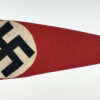 Large Early NSDAP Pennant w/ Veterans Name