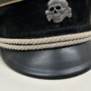 RARE Untouched Waffen-SS Officer Visor ‘Schirmmütze’ - (Double Marked Erel) - Image 3