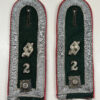 Early Set of M36 Panzer Schutzen Regiment '6' NCO Shoulder Boards