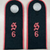 RARE M36 Set of Panzer Schutzen Regiment “6” Shoulder Boards - (Mint)