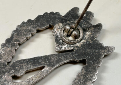 Infantry Assault Badge (IAB) in Silver – (Hermann Aurich, "HA") - Image 4