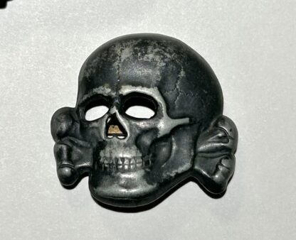 Matched Set of Waffen-SS Visor Cap Insignia - Image 6
