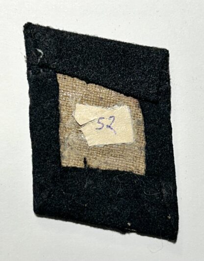VERY RARE Vertical SS-TV "Totenkopf" Collar Tab for Enlisted Troops - Image 5