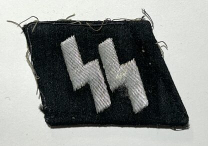 Waffen-SS Bullion Collar Tab for NCO – (Uniform Removed) - Image 2