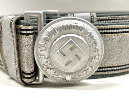 MINT Waffen-SS Police (Polizei) Brocade Belt Set - Image 2