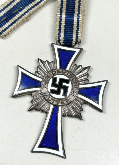 German Mother Cross in Silver - Image 2