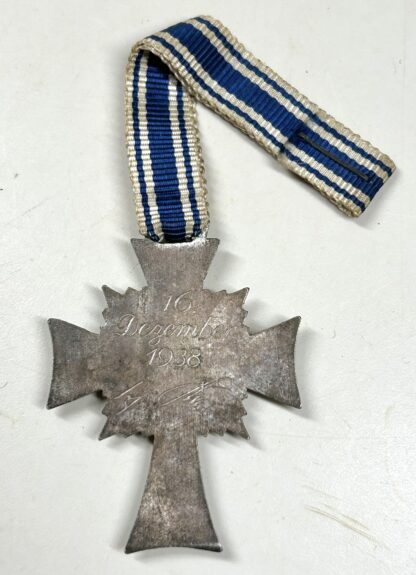 German Mother Cross in Silver - Image 3