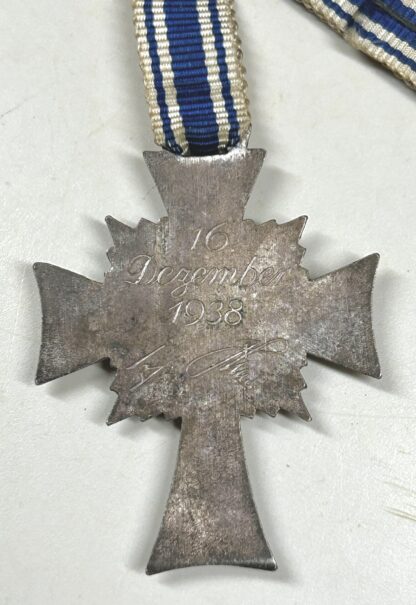German Mother Cross in Silver - Image 4