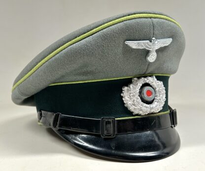 RARE Heer (Army) EM/NCO Visor for (Panzer Grenadier) - Image 6