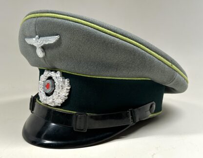 RARE Heer (Army) EM/NCO Visor for (Panzer Grenadier) - Image 7