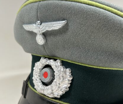 RARE Heer (Army) EM/NCO Visor for (Panzer Grenadier) - Image 8