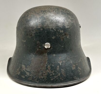 RARE M18 Heer (Army) Reissued ‘Ear-Cut-Out’ Combat Helmet - (ET64) - Image 14