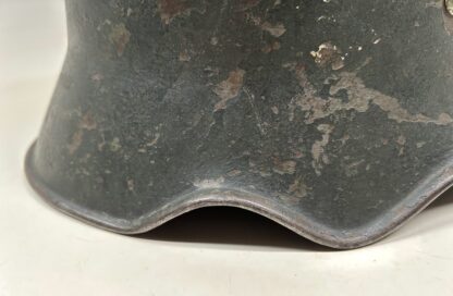 RARE M18 Heer (Army) Reissued ‘Ear-Cut-Out’ Combat Helmet - (ET64) - Image 11
