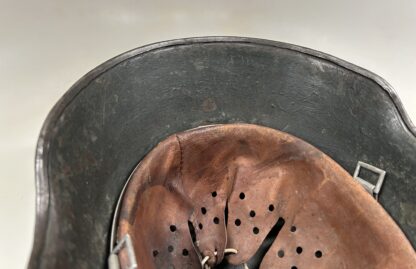 RARE M18 Heer (Army) Reissued ‘Ear-Cut-Out’ Combat Helmet - (ET64) - Image 17