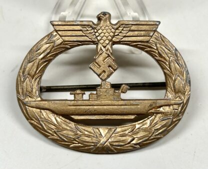 Kriegsmarine (Navy) U-boat Badge by (Friedrich Orth, Wien)