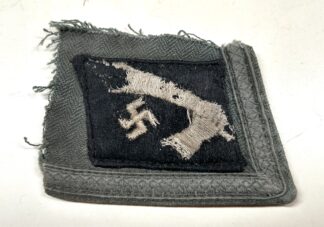 VERY RARE 13th Waffen-SS Division 'Handschar' "Cut-Off" Collar Tab