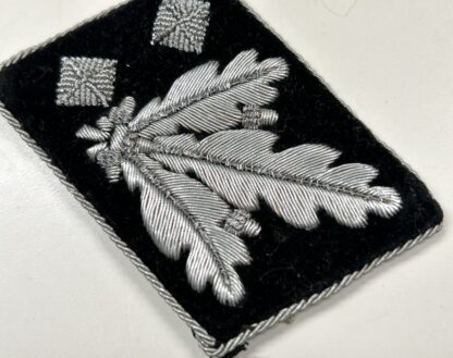 VERY RARE Waffen/Allgemeine-SS 'Obergruppenführer' Collar Tab - (Uniform Removed) - Image 3