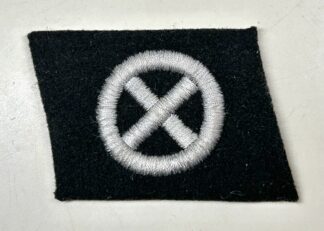 RARE 33rd Waffen-SS Grenadier Division 'Charlemagne' Collar Tab - (Mint)
