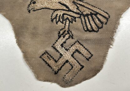 Early Luftwaffe 'Chain-Stitched' Eagle for Pennant/Flag - Image 4
