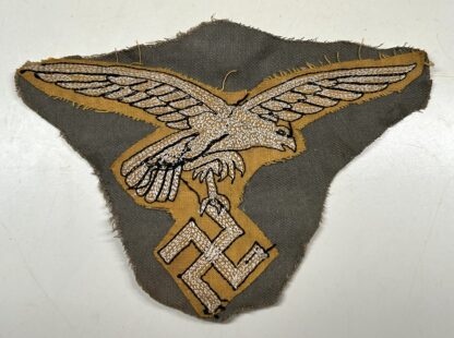 Early Luftwaffe 'Chain-Stitched' Eagle for Pennant/Flag - Image 5