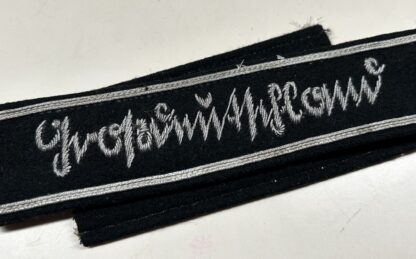 Early Heer (Army) 3rd Pattern Großdeutschland Cufftitle - (Uniform Removed) - Image 2