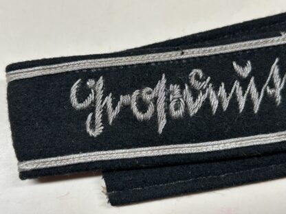 Early Heer (Army) 3rd Pattern Großdeutschland Cufftitle - (Uniform Removed) - Image 3