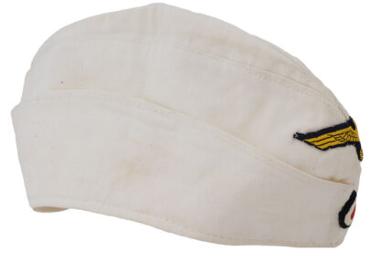 Kriegsmarine (Navy) White Tropical Overseas Cap 'Tropenbordmütze' for EM/NCO - Image 2