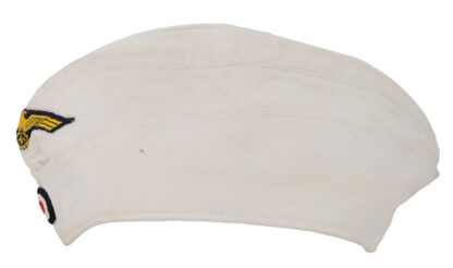 Kriegsmarine (Navy) White Tropical Overseas Cap 'Tropenbordmütze' for EM/NCO - Image 5