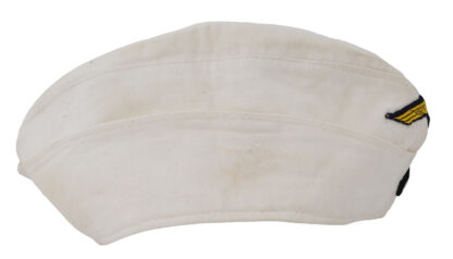 Kriegsmarine (Navy) White Tropical Overseas Cap 'Tropenbordmütze' for EM/NCO - Image 6