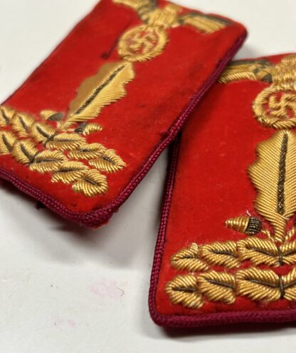 NSDAP Gauleitung Leader (Head Zone Leader) Collar Tab Set for Hauptabschnittsleiter - Image 4