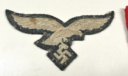 Uniform Removed Set of Luftwaffe Flak NCO Uniform Insignia - Image 2