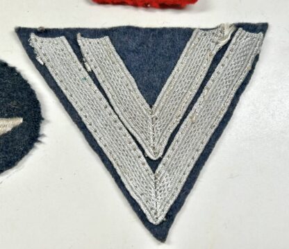 Uniform Removed Set of Luftwaffe Flak NCO Uniform Insignia - Image 5