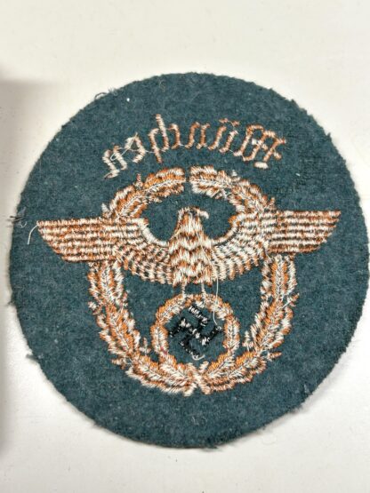 Uniform Removed “Munich” Gendarmerie Polizei (Police) Insignia Set - Image 7