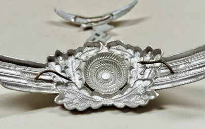 Matching Set of Luftwaffe EM/NCO Visor Cap Insignia - Image 7